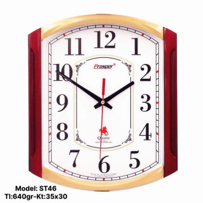 Đồng hồ treo tường ST21 in logo – Quà tặng doanh nghiệp