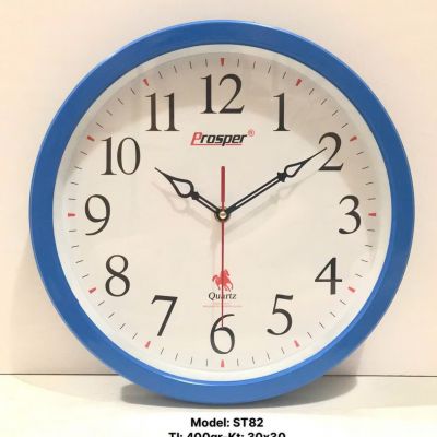 Đồng hồ treo tường ST82 in logo – Quà tặng doanh nghiệp