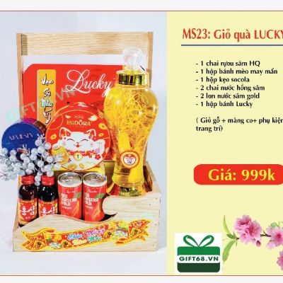 Giỏ quà tết Lucky (MS23)