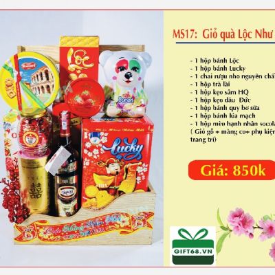 Giỏ quà Tết Lộc Như ý (MS17 - T)