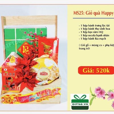 Giỏ quà Happy (MS25 - N)