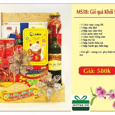 Giỏ quà Tết Khởi sắc (MS38)