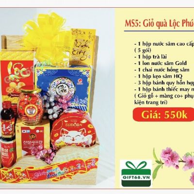 Giỏ quà tết Lộc phúc (MS5 - N)