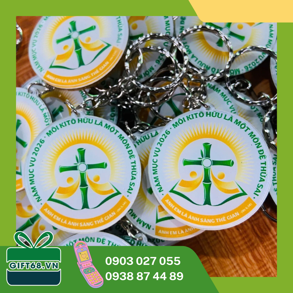 móc khóa công giáo